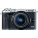 Цифровой фотоаппарат Canon EOS M6 Kit 15-45 IS STM Silver (1725C045)