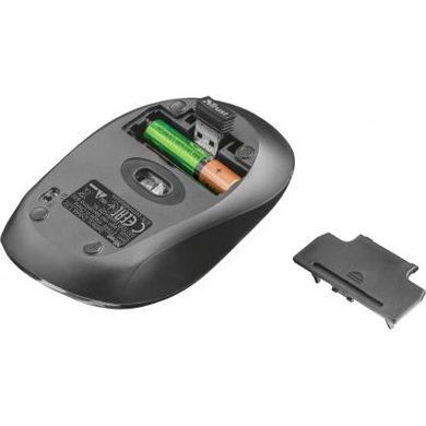 Мышка Trust Ziva wireless optical mouse black (21949)