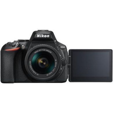 Цифровой фотоаппарат Nikon D5600 + AF-P 18-55 VR + AF-P 70-300 VR (VBA500K004)