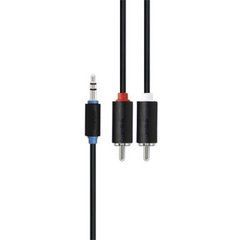 Кабель мультимедийный Jack 3.5mm папа/2RCA папа 1.5m Prolink (PB103-0150)