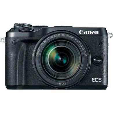 Цифровой фотоаппарат Canon EOS M6 18-150 IS STM Black (1724C044AA)
