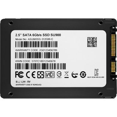 Накопитель SSD 2.5" 512GB ADATA (ASU900SS-512GM-C)