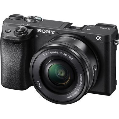 Цифровой фотоаппарат SONY Alpha 6300 kit 16-50mm Black (ILCE6300LB.CEC)