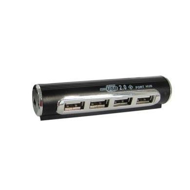 Концентратор Lapara LA-USB22-ALU black