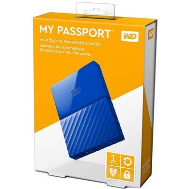 Внешний жесткий диск 2.5" 1TB Western Digital (WDBYNN0010BBL-WESN)