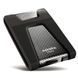 Внешний жесткий диск 2.5" 2TB ADATA (AHD650-2TU3-CBK)