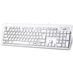 Клавиатура Genius SlimStar 130 White USB Ru (31300726104)