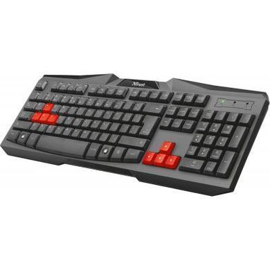 Клавиатура Trust Ziva gaming keyboard UKR (22114)