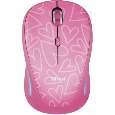 Мышка Trust Yvi FX wireless mouse pink (22336)