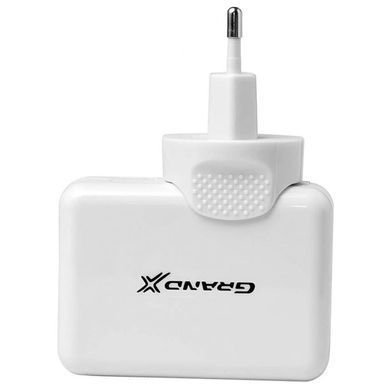 Зарядное устройство Grand-X USB*4, 5V, 4.3A (CH-995)