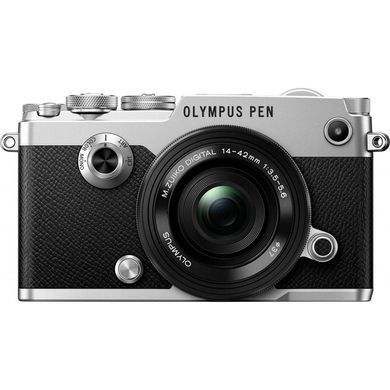 Цифровой фотоаппарат OLYMPUS PEN-F 17mm 1:1.8 Kit silver/black (V204063SE000)