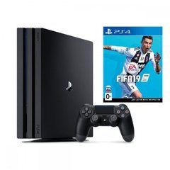 Игровая приставка Sony PlayStation 4 Pro 1TB + FIFA 19