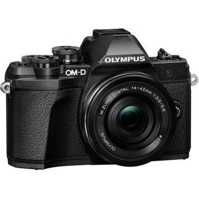 Цифровой фотоаппарат OLYMPUS E-M10 mark III Pancake Zoom 14-42 Kit black/black (V207072BE000)