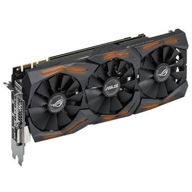 Видеокарта ASUS GeForce GTX1080 8192Mb ROG STRIX GAMING (STRIX-GTX1080-8G-GAMING)