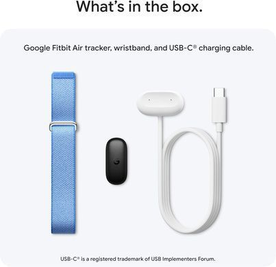 Фитнес-браслет Google Fitbit Air Obsidian