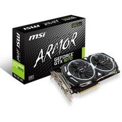 Видеокарта MSI GeForce GTX1070 8192Mb ARMOR OC (GTX 1070 ARMOR 8G OC)