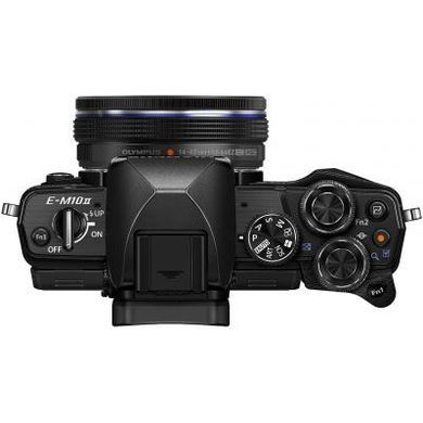 Цифровой фотоаппарат OLYMPUS E-M10 mark II Pancake Zoom 14-42 Kit black/black (V207052BE000)