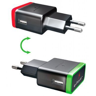 Зарядное устройство E-Power 2 * USB 2.1A + кабель Lightning (EP712HAS)
