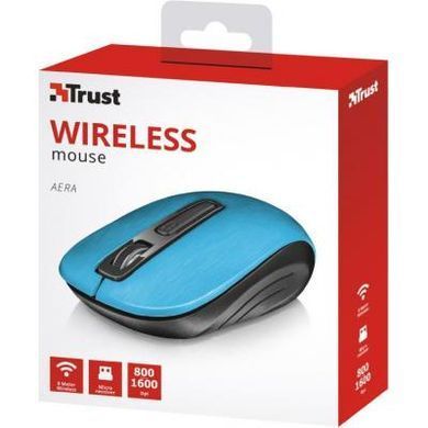 Мышка Trust Aera wireless mouse blue (22373)